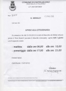 Nuovi orari conferimento rifiuti