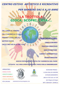 Centro Estivo per bambini dai 6 a 10 anni