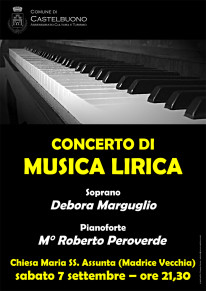 Concerto di musica lirica del soprano Debora Marguglio