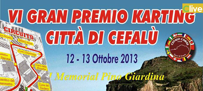 Il 12 e 13 ottobre il Gran Premio Città di Cefalù di Kart: il percorso della gara