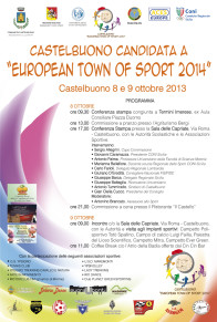 Castelbuono candidata a Città Europea dello sport 2014: il programma