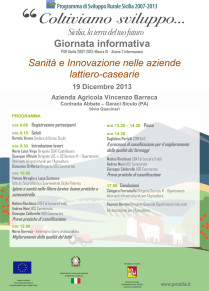 SOAT di Castelbuono: giornata informativa sul tema “Sanità e Innovazione nelle aziende lattiero-casearie” 