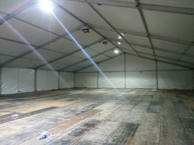 Veglione di Carnevale 2014: allestito il Teatro Tenda