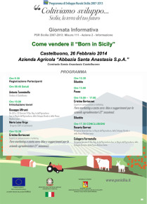 La SOAT Castelbuono organizza una giornata informativa sul tema “Come vendere il Born in Sicily”