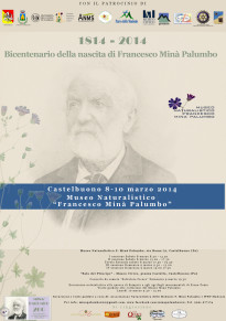 Sabato 8 marzo la cerimonia di apertura delle celebrazioni del Bicentenario della nascita di Francesco Minà Palumbo