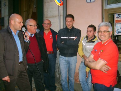 Aria di festa in via Vittorio Emanuele per la partecipazione alla 98° Targa Florio di Martorana e Alessi. [LE FOTO]