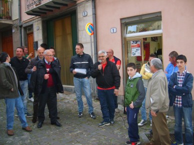 Aria di festa in via Vittorio Emanuele per la partecipazione alla 98° Targa Florio di Martorana e Alessi. [LE FOTO]