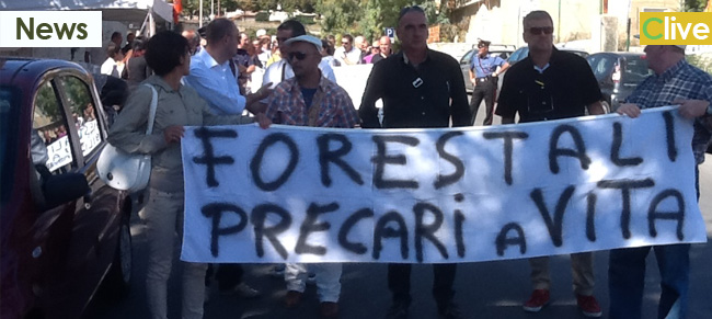 Anche gli operatori forestali di Castelbuono parteciperanno al presidio del 27 e 28 ottobre presso la Presidenza della Regione a Palermo