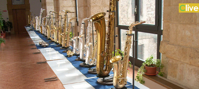 Curiosità: A Gangi la più grande esposizione di saxofoni d'Europa