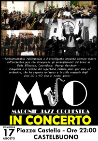 La MADONIE JAZZ ORCHESTRA alla 17^ edizione del Castelbuono Jazz  Festival