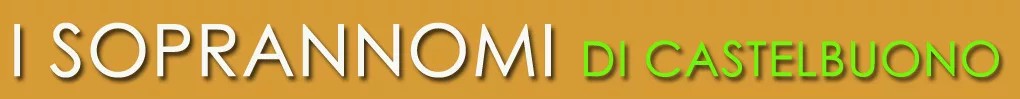 I Soprannomi di Castelbuono